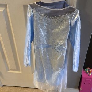 Disney Frozen II Elsa Dark Sea Dress - Blue and White